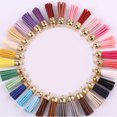 thumbnail image 1 of 10 Pieces Keychain Charms Tassels Decorations Accessory Finding Supplies Craft Accessories Jewelry Making Props Tassel for DIY Purple, 1 of 6