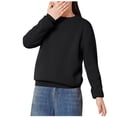 thumbnail image 1 of Timegard Winter Baby Clothes Fall Boy Girls Knit Comfy Warm Pullover Casual Loose Kids Solid Color Tops, 1 of 6