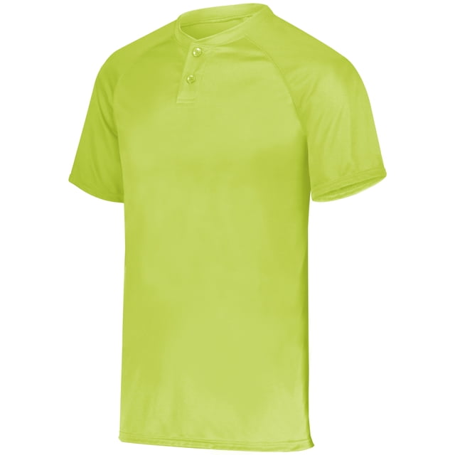 Augusta sportswear Boy's Attain Wicking Two Button Baseball Jersey