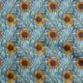thumbnail image 1 of oneOone Polyester Lycra Mustard Yellow Fabric Tropical Sewing Craft Projects Fabric Prints By Yard 56 Inch Wide, 1 of 5