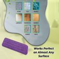thumbnail image 4 of HLONK 8 Packs Reusable Microfiber Mop Pads Flat Mop Head Floor Cleaning Pad 16.5” Spray Mop Replacement Pads Fit for Most Microfiber Flat Mop System(Green), 4 of 7