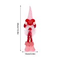 thumbnail image 3 of TIMIFIS Décorations Suspendues de Poupée Rudolph pour la Saint-Valentin Ornements Suspendus Doux, 3 of 3