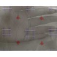 thumbnail image 4 of oneOone Georgette Viscose Fabric Check Kasuri Decor Fabric Printed BTY 42 Inch Wide, 4 of 4