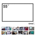 thumbnail image 1 of Cadre Tactile Infrarouge, Superposition d'Écran Tactile IR Interactive avec Interface USB, Superposition Tactile Infrarouge Plug & Play pour Moniteur Tactile, Tableau Blanc Interactif, Kiosques, Affichage Numérique, 1 of 7