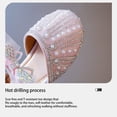 thumbnail image 3 of Sandals for Girls 2-12 Years Girls Princess Shoes Soft Bottom Rhinestone Student Shoes Children Little Girl Middle Grade Sandals, 3 of 6