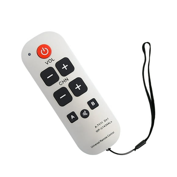 HLONK Lightweight Big Button Remote Controller For Seniors Luminously Function
