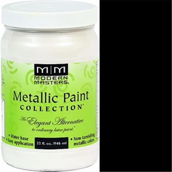 MODERN MASTERS ME707 1 qt. Snowflake Metallic Paint - Semi Opaque