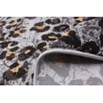 thumbnail image 3 of Tapis ECARPET Empreinte d'Animal Doux Collection Cheetah, 3 of 9