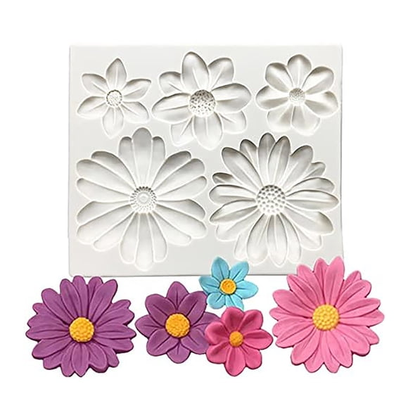 Big Silicone Fondant Mould Cake Tool Chocolate Gumpaste Sugarcraft Bakeware Kitchen Gadget Jar Vacuum Sealer Take The Cookie off The Table Air Sealer for Food Bags Kitchen Items Star Cookies