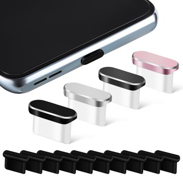14 Pcs Prises USB C Couvercles de Port de Téléphone Protecteurs Compatibles avec la Plupart des Téléphones Portables Type C