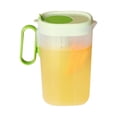 thumbnail image 2 of Water Bottle Cold Water Bucket for Refrigerator Water Container Household Water Beverage Bucket Waterbottle Leak Proof Beverages Storage Container 2.5L, 2 of 9