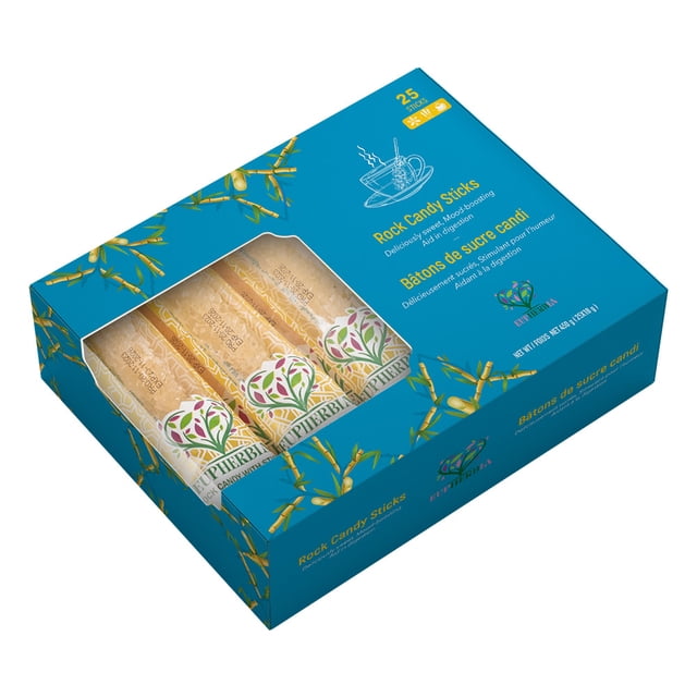 Eupherbia Rock Candy Sticks, Handcrafted Sweetness, 25 Pack