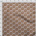 thumbnail image 4 of oneOone Rayon Brown Fabric Asian Block Fabric For Sewing Printed Craft Fabric By The Yard 56 Inch Wide, 4 of 4