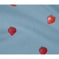 thumbnail image 4 of oneOone Tissu en Coton Flex Imprimé Fraise 40 Pouces de Large, 4 of 4