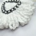 thumbnail image 4 of White Mop Head Cloth Replacement Microfiber Mop Refills Spin Mop Cloth Replacement Head for Vileda O-cedar Replacement Mop Heads, 4 of 5