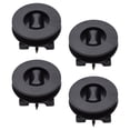 thumbnail image 4 of 4 Pieces Car Carpet Clips Universal Carpet Non Slip Buckle Accessories Black, 4 of 8