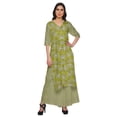 thumbnail image 1 of Moomaya Elegant Printed Kurta And Palazzo Pant Party Wear Ethnic Set For Girls, 1 of 1