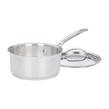 Cuisinart 719-16 Casserole en Acier Inoxydable de 1,5 qt avec Couvercle