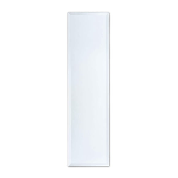 Better Bevel 16" x 60" Frameless Full-Length Rectangle Mirror | 1" Beveled Edge | Wall Mirror