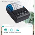 thumbnail image 3 of Portable Thermal Receipt Printer, 1500mAh Mobile Thermal Printer Auto Wakeup  for Restaurant for Retail, 3 of 7
