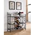 thumbnail image 3 of Kings Brand Furniture Table Console en Métal Casier à Vin Buffet Serveur, 3 of 10