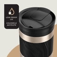 thumbnail image 2 of Tasse de voyage en acier inoxydable Contigo Byron 2.0 avec couvercle et poignée SNAPSEAL, 591 ml (20 oz), sucre brun, 2 of 6