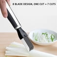 thumbnail image 3 of 2 Pack Scallion Cutter, Scallion, Stainless Scraping Knife Kitchen Tools, 3 of 8