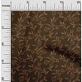 thumbnail image 2 of oneOone Viscose Chiffon Brown Fabric Floral Craft Projects Decor Fabric Printed By The Yard 42 Inch Wide, 2 of 5