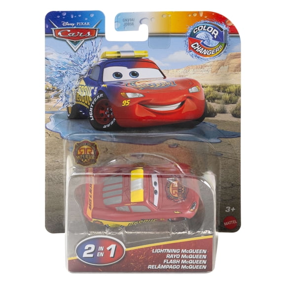 Disney/Pixar Les Bagnoles Color Changers 1:55 Voiture ou camion Deputy McQueen