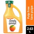 thumbnail image 1 of Simply Orange Pulp Free Bottle, 2.63 Liters, 1 of 5