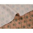 thumbnail image 5 of oneOone Rayon Rust Brown Fabric Florals Craft Projects Decor Fabric Printed By The Yard 56 Inch Wide, 5 of 5