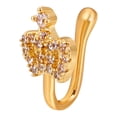 thumbnail image 1 of Clip On Nose Rings For Women Non-Pierced Nose Hoop Ring Adjust Nose Cuff, 1 of 9