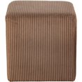 thumbnail image 4 of Meridian Furniture Ottomane/tabouret Brun Roy, 4 of 8
