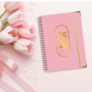 EGNMCR Office & Stationery A5 Notebook Elastic Rope Work Sports Coil English Plan Notebook a Notebook