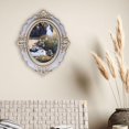 thumbnail image 2 of Vintage Photo Frame Art Gallery European Style Gift Resin Retro Oval Photo Frame 7inch, 2 of 8