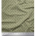 thumbnail image 1 of Soimoi Rayon Fabric Anchor Hook Nautical Decor Fabric Printed Yard 56 Inch Wide, 1 of 3