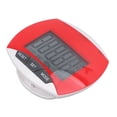 thumbnail image 3 of Compteur de Pas, Podomètre Portable en ABS pour Course et Magasinage pour Adulte Rouge, 3 of 8