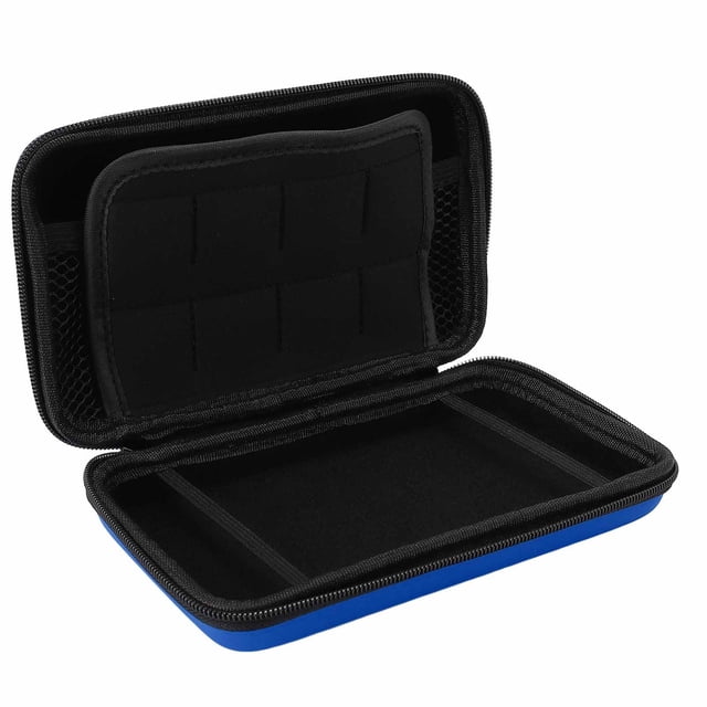 Portable Hard Shell Carry Case for New 3DS XL, Protective Travel Storage Bag with 8 Game Slots, Compatible with Super Edition, New 2DS XL, GPD 5.5in Gamepad Tablet