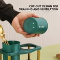 thumbnail image 4 of Yhmxh Kitchen Storage Kitchen Organizer Food Containers Removable Utensil Box,Double Cut Out Drainer Knife and Fork for Kitchen Utensil Racks and Cutlery Holders,Countertop Decoration, 4 of 7