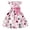 Pink, variant on JIRNDf Flower Girl Dress For Wedding Party Princess Ball Gown Elegant Kids Spring Print Cosplay Ruffle Sleeveles Wednesday Gifts Cosplay Formal Girls Summer Casual Dress Pink 5-6 Years
