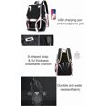 thumbnail image 3 of Backpack - School Bag - Backpack - Girl Backpack - School Backpack - Book Bag - With USB Charging Port - Laptop Backpack - 30 Liters, 3 of 5
