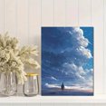 thumbnail image 2 of Anime Seascape Man Clouds Canvas Wall Art 15.75x11.81 Inches, 2 of 8