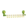 thumbnail image 1 of YIMWNYI Suction Cup Hook Rack, Towel Storage Rack, Punch-Free Bathroom Organizer, Kitchen Pole with Hooks, Waterproof and Heavy Duty Towel Holder, Space-Saving Bathroom Accessory, 1 of 6