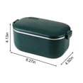 thumbnail image 3 of Glass Storage Containers Durable Freezer Containers With Lids 48W Electric Lunch Box Food Heater, 110V Upgraded Leakproof Heating Lunch Box For Work/Car/Truck/Office With 1L Removable, 3 of 7