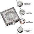 thumbnail image 4 of icolorfuled 1PC Small Square Metal Mirror Pearl Pendant Makeup Mirror Double-sided Mirror, 4 of 6