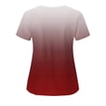 thumbnail image 3 of Vente Liquidation de Hauts pour Femmes! Hauts à Col en V pour Femmes Blouses de Travail pour Femmes à Manches Courtes Graphiques Chemises d'Été Automne 2025 Y2K, 3 of 3