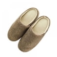 thumbnail image 1 of Pantoufles pour Femmes en Mousse Mémoire à Enfiler Pantoufles de Maison pour Femmes Intérieur Extérieur Pantoufles de Chambre pour Femmes Doublure en Flanelle Chaude et Douce Pantoufles pour Femme, 1 of 8