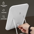 thumbnail image 4 of LSLJS Folding Travel Mirror Lighted Makeup Mirror with LED 3 Color Light Modes, USB Rechargable, Portable, Ultra Thin, CompactVanity Mirror with Contact Screen Dimmin, Home Accessories, 4 of 8