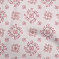thumbnail image 1 of oneOone Rayon Dark Rose Brown Fabric Florals Craft Projects Decor Fabric Printed By The Yard 56 Inch Wide, 1 of 4