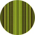thumbnail image 1 of Ahgly Tapis Rond Lavable en Machine Intérieur Transitionnel Vert Pistache, 5 Pieds Rond, 1 of 7